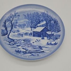 Blue and White Decorative Plates